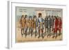 Jean Bart Capturing Tunisian Corsairs, 1675-null-Framed Giclee Print