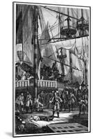 Jean Bart Kills the Dutch Captain of the 'Neptune, 1898-Jules-Achille Noel-Mounted Giclee Print