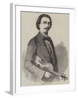 Jean Becker, Violinist-Thomas Harrington Wilson-Framed Giclee Print