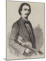 Jean Becker, Violinist-Thomas Harrington Wilson-Mounted Giclee Print
