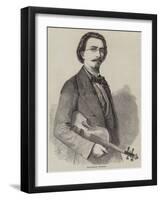 Jean Becker, Violinist-Thomas Harrington Wilson-Framed Giclee Print