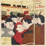 In a Crowded Coach You Can Put Your Gloves on Again Dear This is Our Station!-Jean Bellus-Art Print