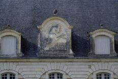 Architectural Detail of Chateau De Montgeoffroy, 1772-1776-Jean Benoit Vincent Barre-Stretched Canvas