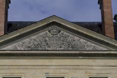 Architectural Detail of Chateau De Montgeoffroy, 1772-1776-Jean Benoit Vincent Barre-Stretched Canvas