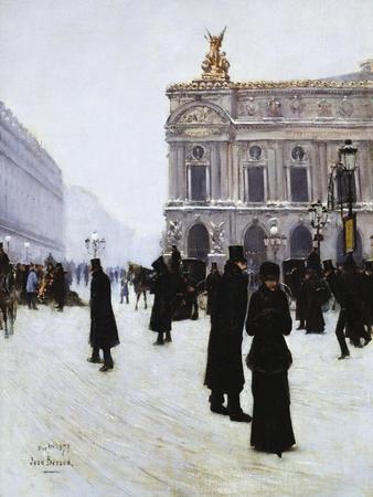 Outside the Opera, Paris, 1879
