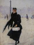 Sur le boulevard-Jean Béraud-Giclee Print