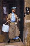 The Cab Accident-Jean Beraud-Giclee Print