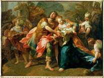 Hector Bidding Farewell to His Son and Andromache-Jean Bernard Restout-Giclee Print