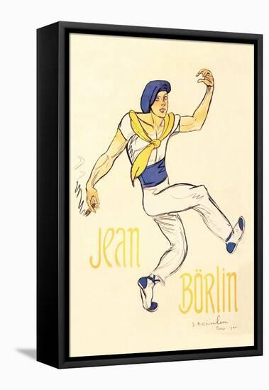 Jean Borlin, c.1920-Théophile Alexandre Steinlen-Framed Stretched Canvas