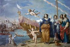 Bacchus Transforming Anio'S, King of Delos, Daughters into Doves-Jean Boulanger-Giclee Print