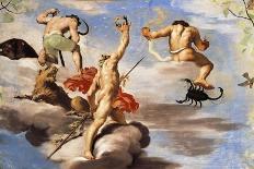 Bacchus Transforming Anio'S, King of Delos, Daughters into Doves-Jean Boulanger-Laminated Giclee Print