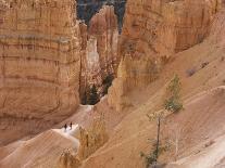 People on Trail, Bryce Canyon National Park, Utah, United States of America, North America-Jean Brooks-Photographic Print
