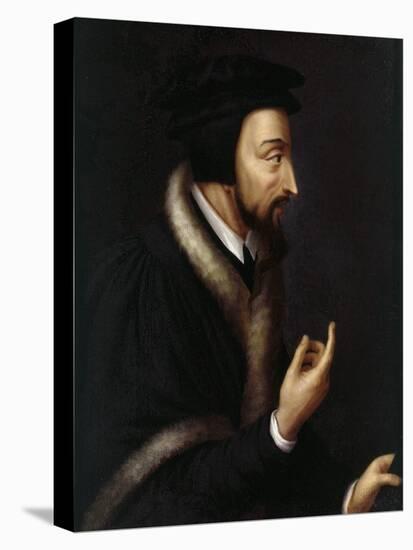 Jean Calvin, 1509-64 French Protestant Reformer-Henriette Rath-Stretched Canvas