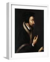 Jean Calvin, 1509-64 French Protestant Reformer-Henriette Rath-Framed Giclee Print