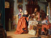 At the Art Dealer's Shop-Jean Carolus-Giclee Print