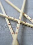 Chopsticks with Chinese Characters-Jean Cazals-Photographic Print