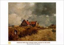 Cottage in the Dunes-Jean-Charles Cazin-Framed Art Print