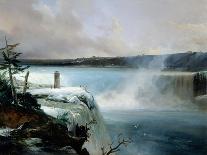 Niagara Falls, c.1837-40-Jean Charles Joseph Remond-Giclee Print