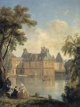 Vue de la cour de la Fontaine..-Jean Charles Joseph Remond-Giclee Print