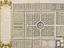 Recueil des "Plans des châteaux et jardins de Versailles en 1720" ; Composé pour Louis-Antoine de-Jean Chaufourier-Framed Stretched Canvas