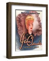 Jean Claude Make-Up, UK, 1940-null-Framed Giclee Print