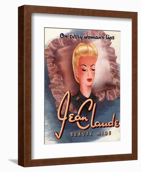 Jean Claude Make-Up, UK, 1940-null-Framed Giclee Print