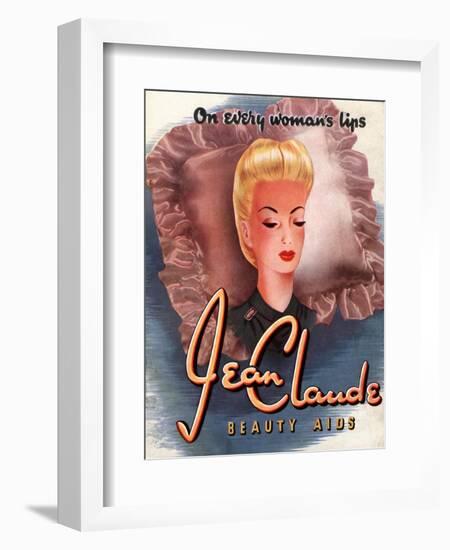 Jean Claude Make-Up, UK, 1940-null-Framed Giclee Print