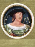 Portrait of Francis I (1494-154), King of France, Duke of Brittany, Count of Provence, 1515-Jean Clouet-Giclee Print