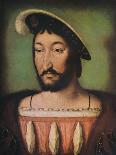 'Portrait of Francois I of France', c16th century-Jean Clouet-Giclee Print