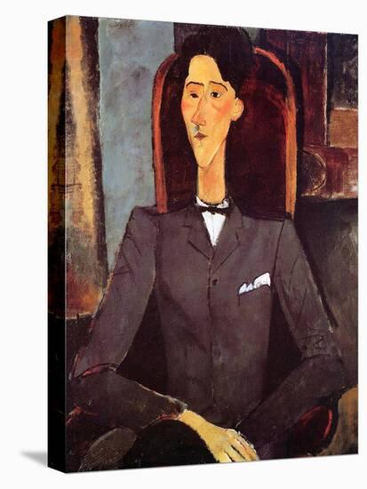 Jean Cocteau, 1917-Amedeo Modigliani-Stretched Canvas