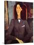 Jean Cocteau, 1917-Amedeo Modigliani-Stretched Canvas