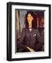 Jean Cocteau, 1917-Amedeo Modigliani-Framed Giclee Print