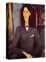 Jean Cocteau, 1917-Amedeo Modigliani-Stretched Canvas