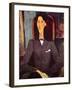 Jean Cocteau, 1917-Amedeo Modigliani-Framed Giclee Print