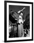 Jean Cocteau on the set of 'La Belle et La Bete', 1946 (b/w photo)-French Photographer-Framed Photo