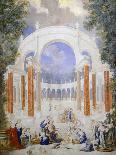 View of the Versailles Gardens, France 17th Century-Jean Cotelle-Stretched Canvas