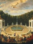 View of the Versailles Gardens, France 17th Century-Jean Cotelle-Stretched Canvas