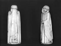 Two Mourners, from the Tomb of Duc Jean De Berry (1340-1416) Before 1438-Jean de Cambrai-Mounted Giclee Print