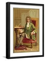Jean De La Bruyere, French Philosopher-null-Framed Giclee Print