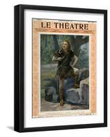 Jean de Reszke as Siegfried, Front Cover of 'Le Theatre' Magazine, 1902-Paul Nadar-Framed Giclee Print