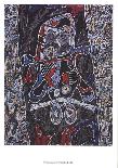 Inspection of the Territory-Jean Dubuffet-Framed Art Print