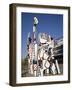 Jean Dubuffet Statue Called, Monument Au Fantome, Downtown Houston, Texas-Donald Nausbaum-Framed Photographic Print