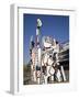 Jean Dubuffet Statue Called, Monument Au Fantome, Downtown Houston, Texas-Donald Nausbaum-Framed Photographic Print