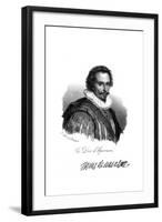 Jean Duc D'Epernon-null-Framed Giclee Print