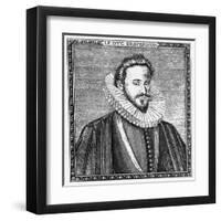 Jean Duc D'Epernon-null-Framed Art Print