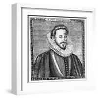 Jean Duc D'Epernon-null-Framed Art Print