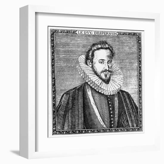 Jean Duc D'Epernon-null-Framed Art Print