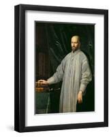 Jean Duvergier de Hauranne-Philippe De Champaigne-Framed Giclee Print