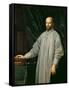 Jean Duvergier de Hauranne-Philippe De Champaigne-Framed Stretched Canvas