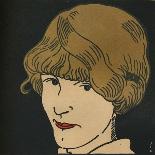Masque Aux Cheveux Dor., 1912-Jean-Emile Laboureur-Mounted Giclee Print